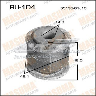 Сайлентблок тяги поперечной, задней подвески Masuma RU104 цена, от 10.39 USD