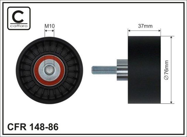 Купить CFR14886 Caffaro Паразитный ролик