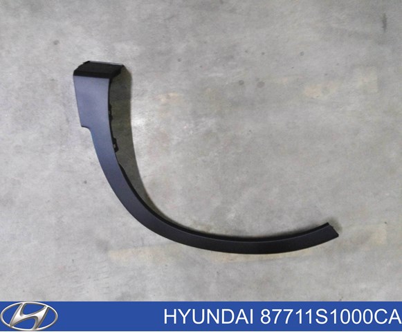 Молдинг передней арки колеса, левый Hyundai/Kia 87711S1000CA