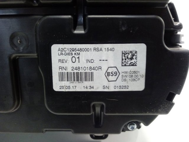 Приборная доска (щиток приборов) Renault (RVI) 248101840R цена, от  USD