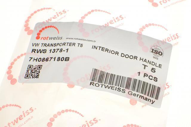 Облицовка внутренней ручки двери передней правой Rotweiss RWS13781 цена, от 4.20 USD