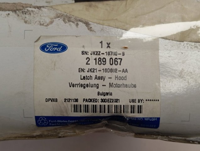 Замок капота Ford 2189067 цена, от 108.70 USD