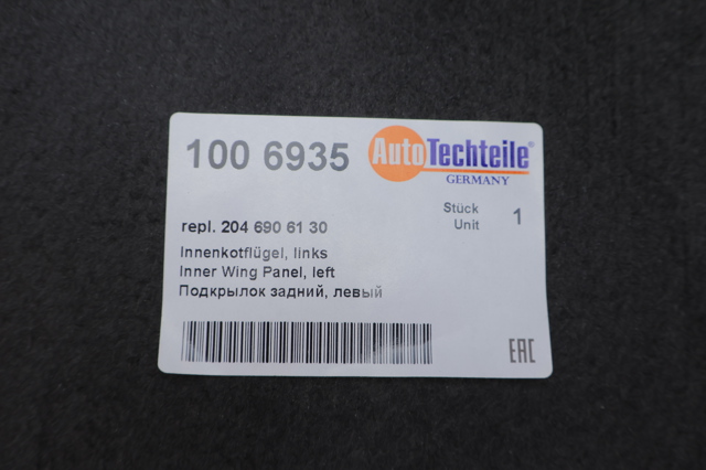 Подкрылок задний левый Autotechteile 1006935 цена, от 44.34 USD