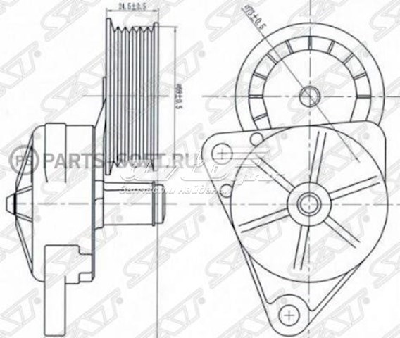 Натяжитель приводного ремня ST1061459 SAT