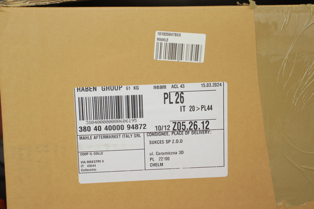 1010350478XX Mahle Original 
