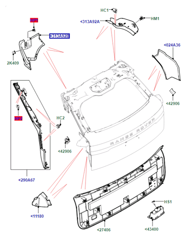  Land Rover LR107341