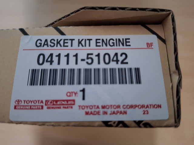 Комплект прокладок 0411151032 Toyota