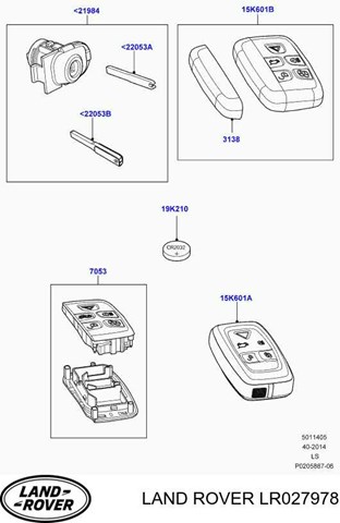  LR027978 Land Rover
