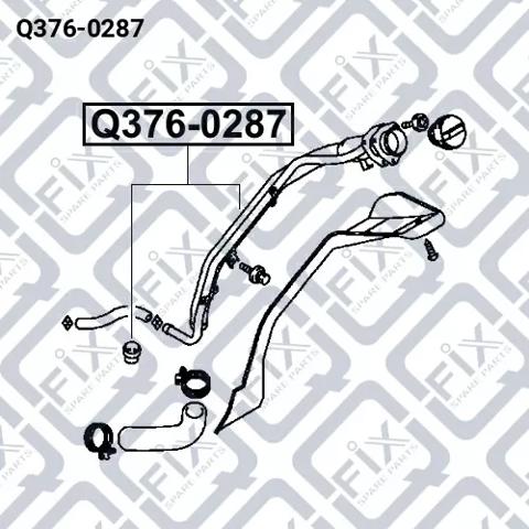 Купить Q3760287 Q-fix Горловина топливного бака