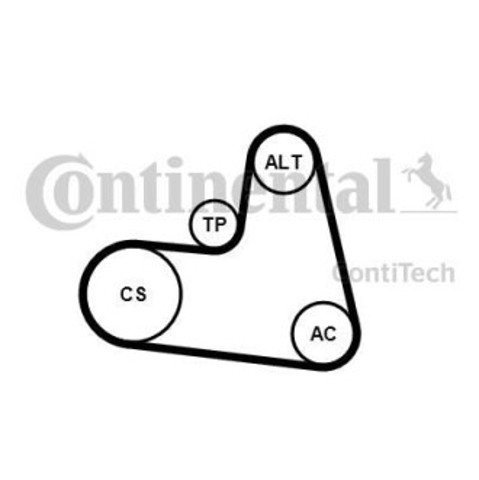 Купить 6PK1217K1 Continental/Siemens Ремень приводной
