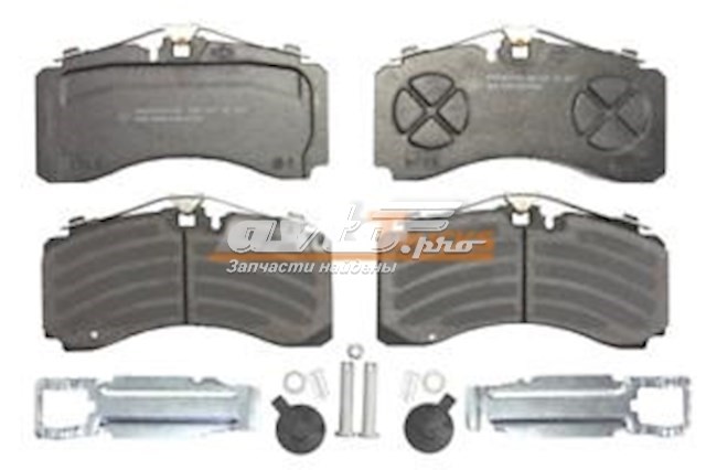 Колодки дисковые  SAF 3057000600 цена, от 170.22 USD