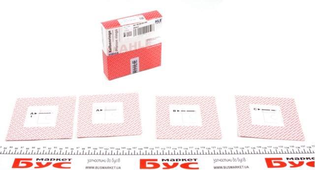 Купить 681RS001060N0 Mahle Original Комплект поршневых колец на 1 цилиндр, стандарт