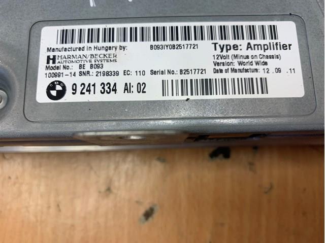 Усилитель звука аудиосистемы BMW 9241334 цена, от 44.99 USD