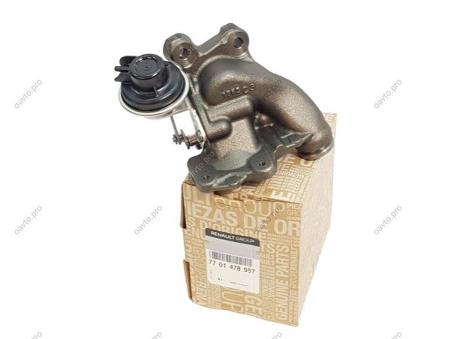 Клапан EGR, рециркуляции газов RENAULT 7701478957 Клапан EGR, рециркуляции газов RENAULT 7701478957