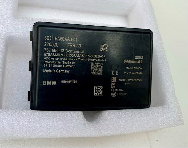 66315A60AA3 BMW Радарный датчик дистанции