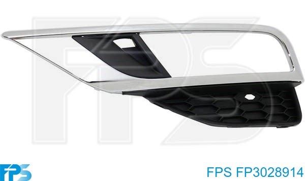 Borda (orla) das luzes de nevoeiro direita para Honda CR-V (RM)