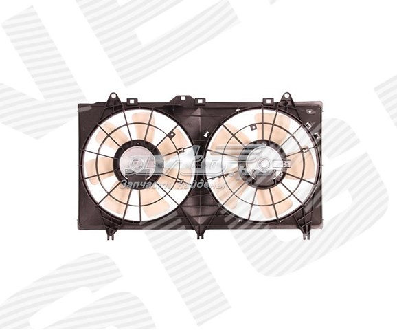 21999768 Market (OEM) вентилятор (крыльчатка радиатора охлаждения левый)