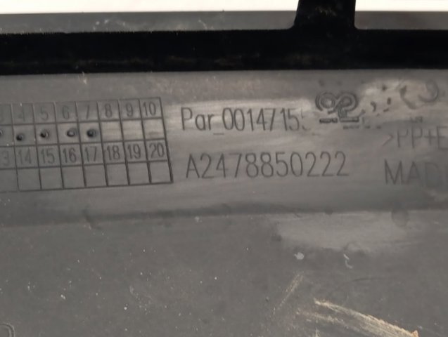 A247885022269 Mercedes Расширитель (накладка) арки заднего крыла левый