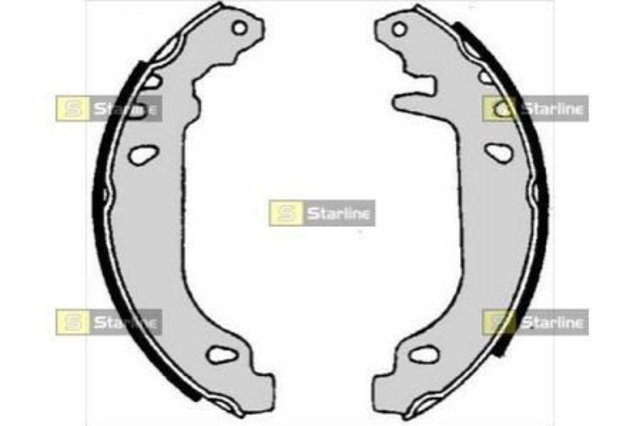 BC06020 Starline Барабанные тормозные колодки
