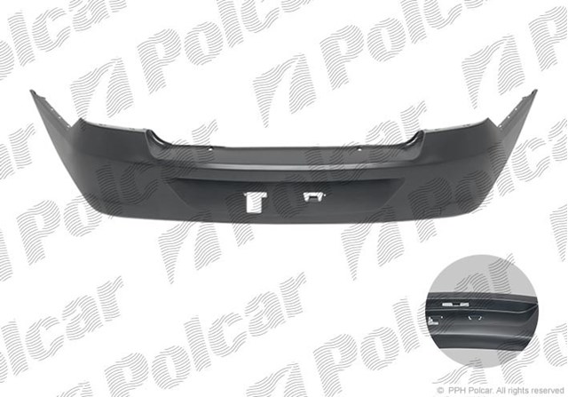 Бампер задний POLCAR 6057962