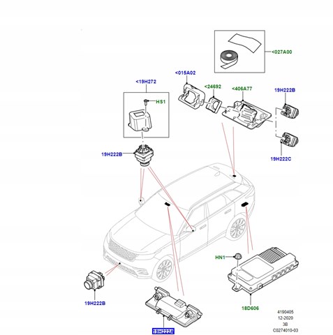 LR112558 Land Rover 