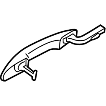 Ручка двери передней наружная левая Ford GJ7Z5422405ABPTM цена, от 37.76 USD