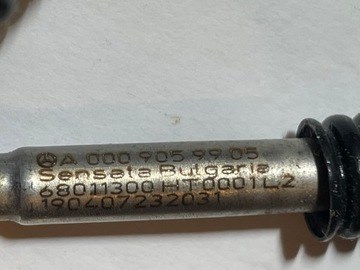 A0009059905 Mercedes sensor de temperatura dos gases de escape (ge, até o catalisador)