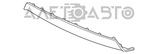 Накладка бампера заднего FPS FP3034960 цена, от 27.63 USD