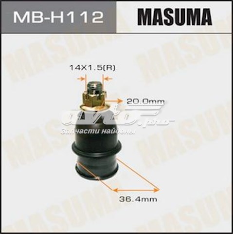 Нижняя шаровая опора MBH112 Masuma