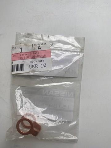 Прокладка шланга отвода масла от турбины 1518969F00 Nissan/Infiniti