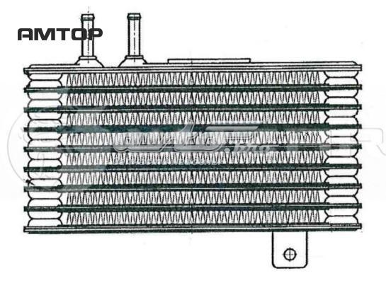 Купить LOC1197 Luzar Радиатор охлаждения АКПП