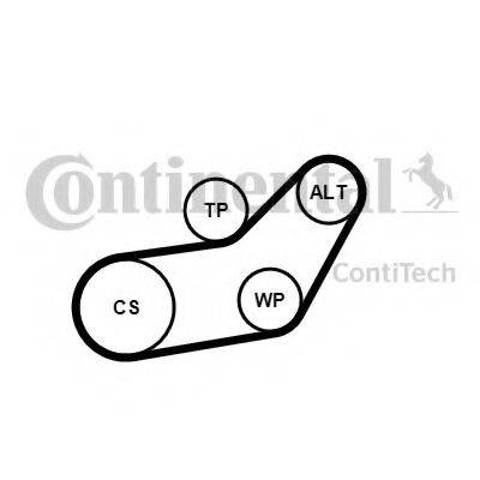 6PK1045K1 Continental/Siemens correia dos conjuntos de transmissão, kit