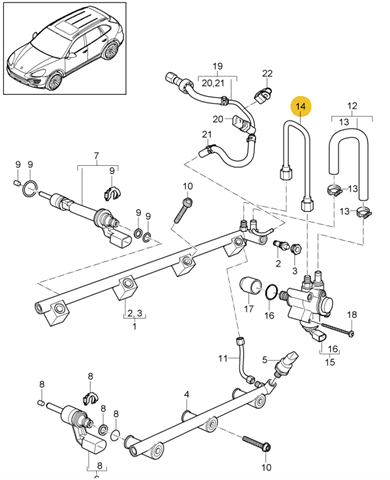  95811012600 Porsche