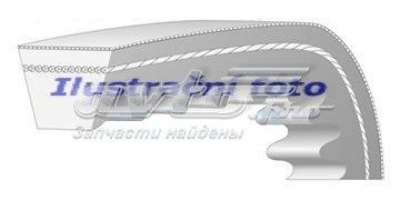 Ремень генератора AVX13X1600 Continental/Siemens