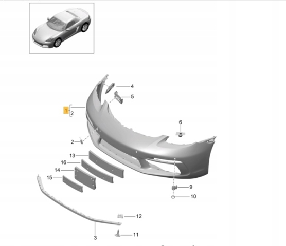 982898041CG2X Porsche 