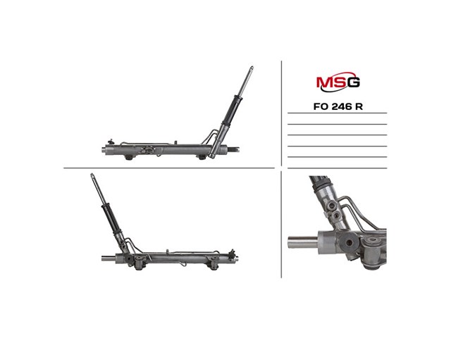 FO246R MSG Rebuilding Управление рулевое в сборе