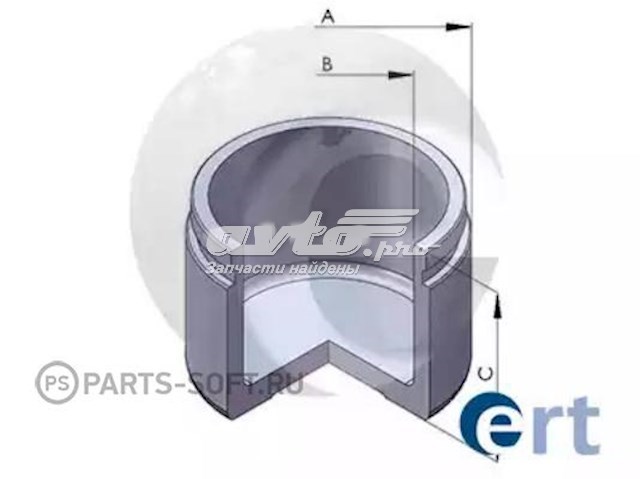 Поршень суппорта тормозного переднего 151064C ERT