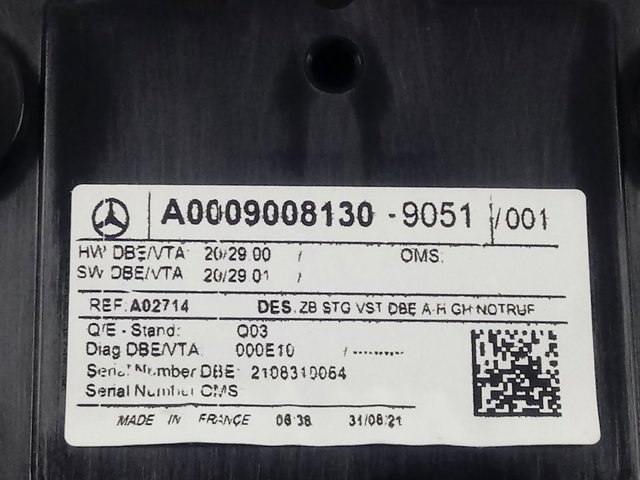 Купить A00090081309051 Mercedes 