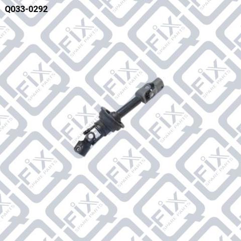 Q0330292 Q-fix Вал рулевой колонки, нижний