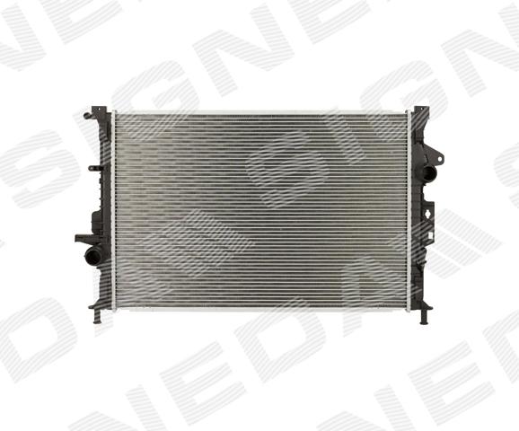 Радиатор охлаждения двигателя Signeda RA13593 цена, от 126.55 USD