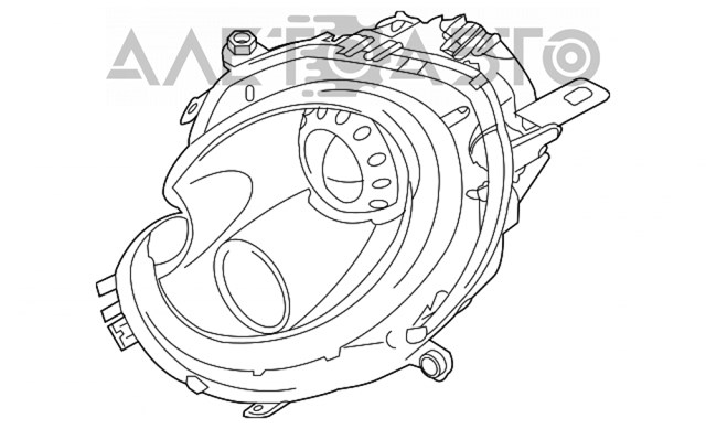 Правая блок фара BMW 63122751870 цена, от 70.54 USD