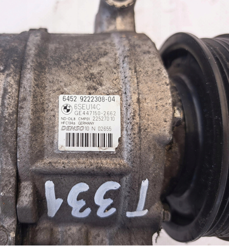 Компрессор системы кондиционирования Denso 22527010 цена, от 250.43 USD
