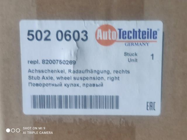 5020603 Autotechteile Цапфа - поворотный кулак передний, правый
