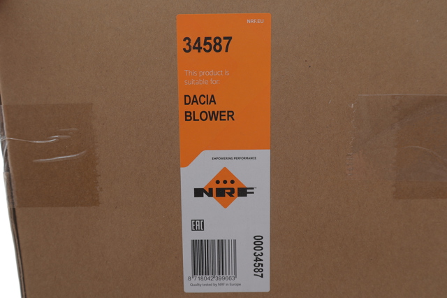 34587 NRF Motor de ventilador de forno (de aquecedor de salão)