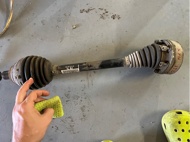 1K0407271LB VAG Полуось передняя левая