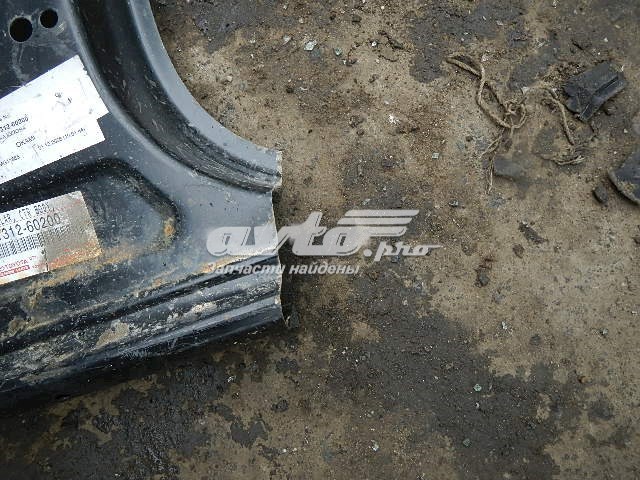 Montante central esquerdo de carroçaria para Toyota Land Cruiser (J12)