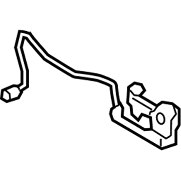 81130D5010 Hyundai/Kia Запор капота (замок и привод замка капота)