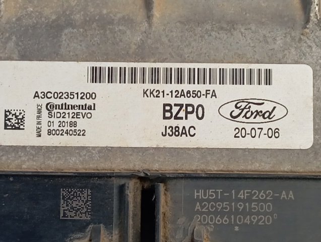  KK2112A650FA Ford