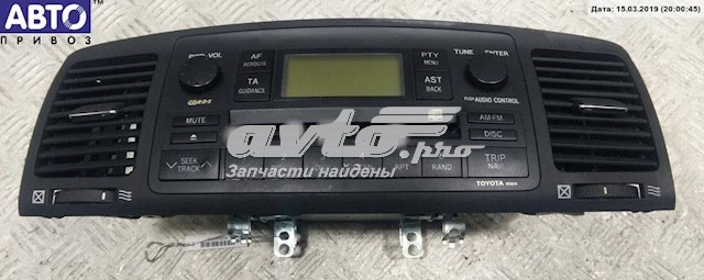 Магнитола (радио AM/FM), универсальная TOYOTA 8612002380