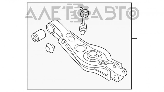 Купить 55210C5060 Hyundai/Kia Нижний продольный рычаг